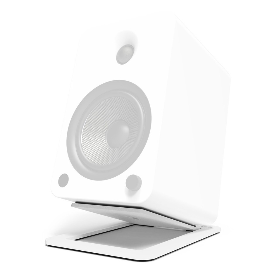 Kanto Desktop Speaker Stands S6 Large - White (Pair)