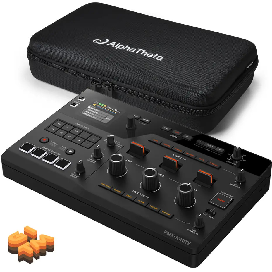 AlphaTheta RMX-IGNITE + DJC-RMXIGNITE Bag