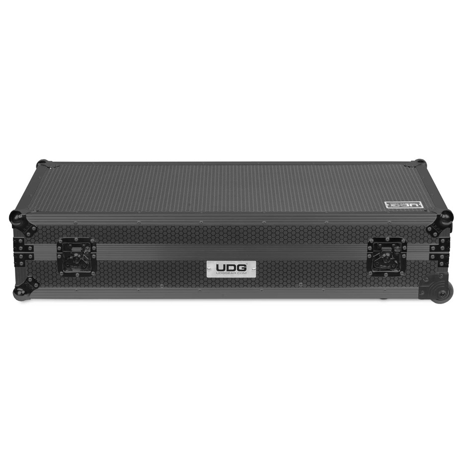 UDG Ultimate Flight Case Set Multi Format Turntable Battle & 10"/12" Mixer Black Plus (Laptop Shelf)