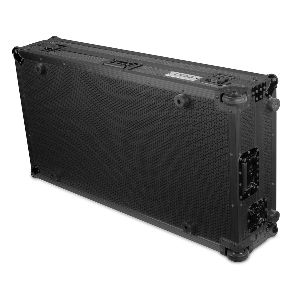 UDG Ultimate Flight Case Set Pioneer CDJ-3000/A9 Black Plus (Laptop Shelf + Wheels)