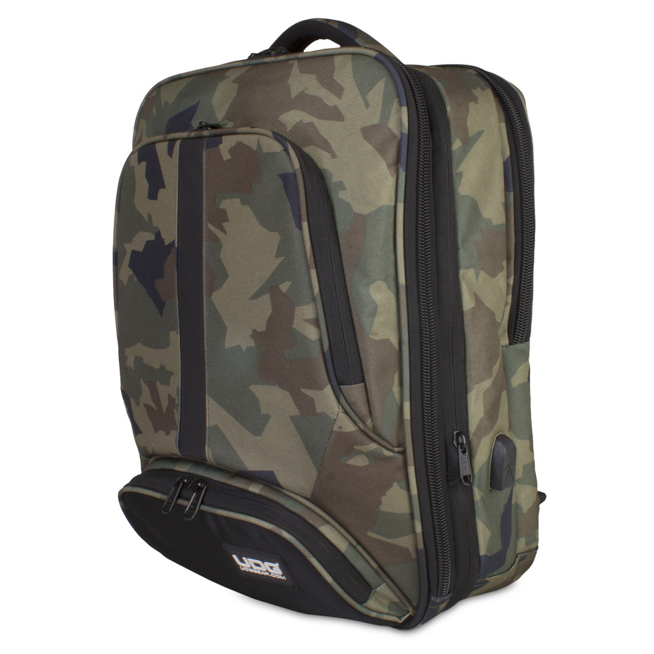 UDG Ultimate Backpack Slim Black Camo Orange