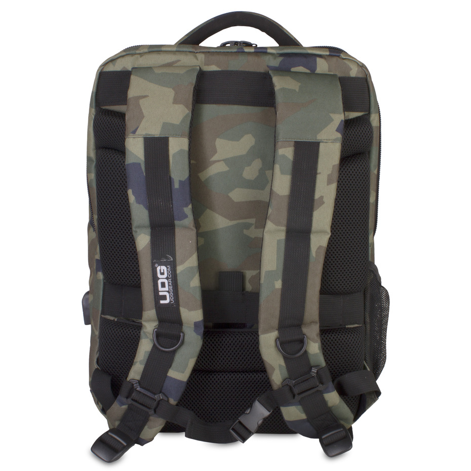 UDG Ultimate Backpack Slim Black Camo Orange