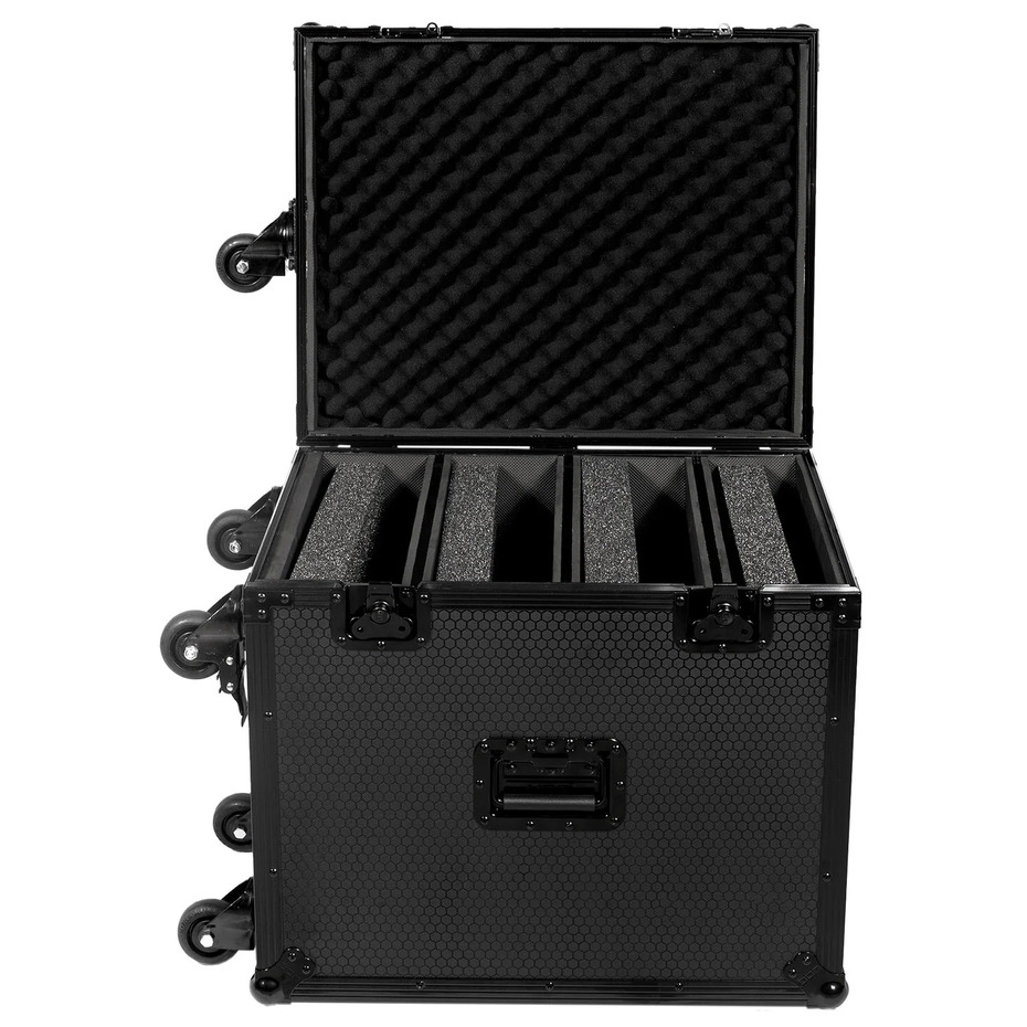 UDG FlightCase Trunk for Set CDJ/MIXER Black Plus (Trolley & Wheels)