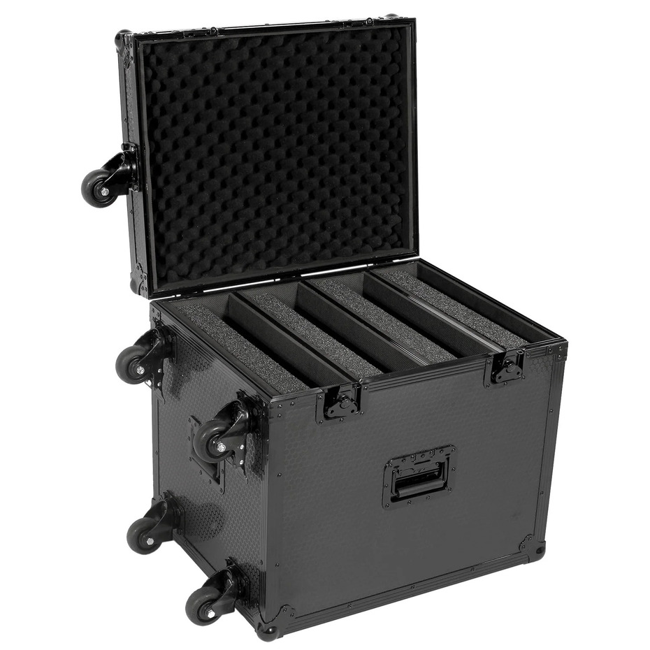 UDG FlightCase Trunk for Set CDJ/MIXER Black Plus (Trolley & Wheels)