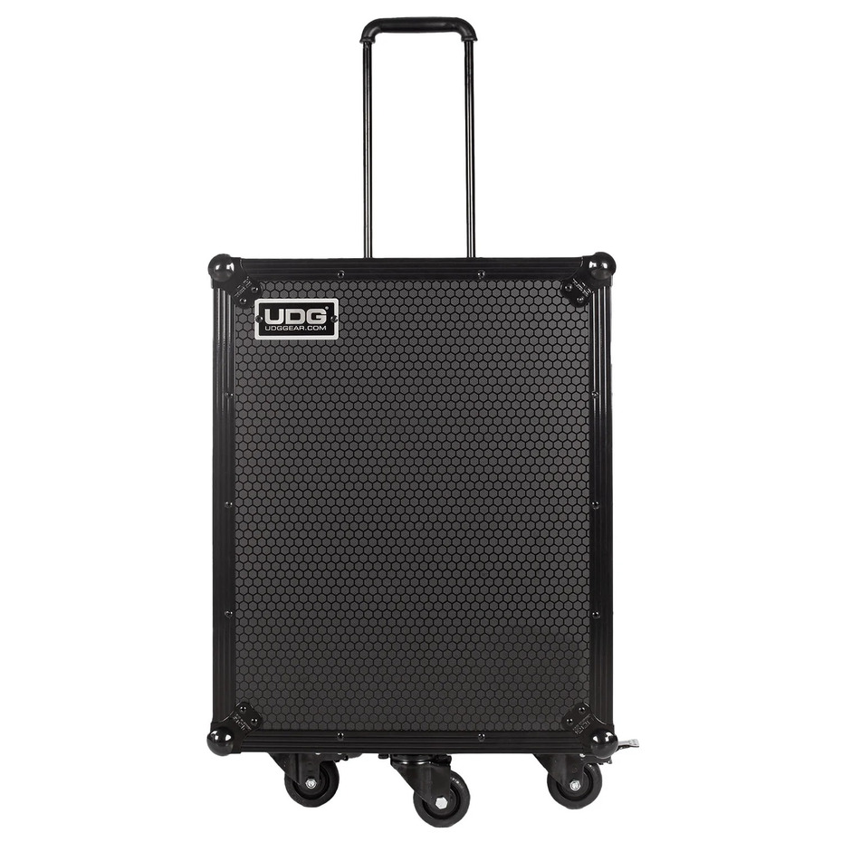 UDG FlightCase Trunk for Set CDJ/MIXER Black Plus (Trolley & Wheels)