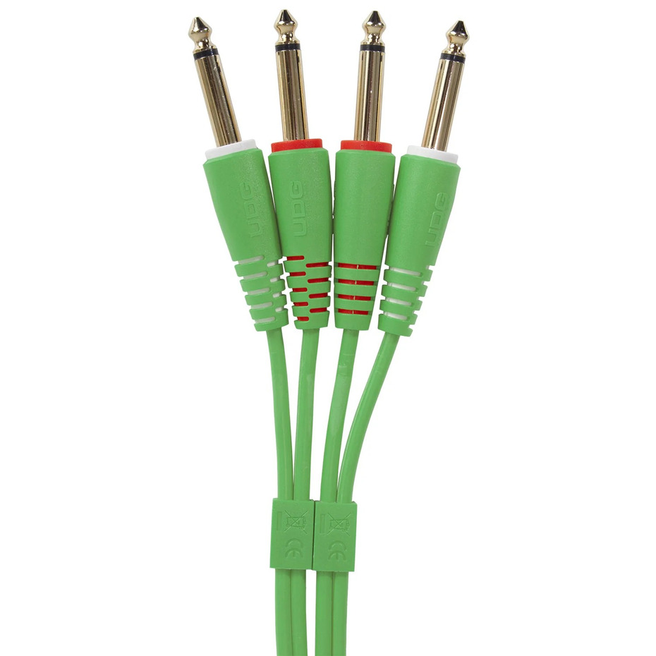 UDG Ultimate Cable 1/4'' Jack - 1/4'' Jack Green