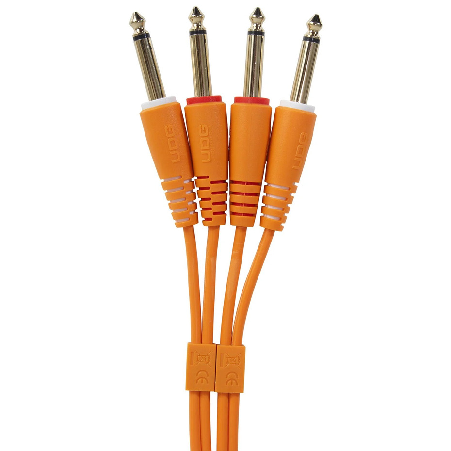 UDG Ultimate Cable 1/4'' Jack - 1/4'' Jack Orange
