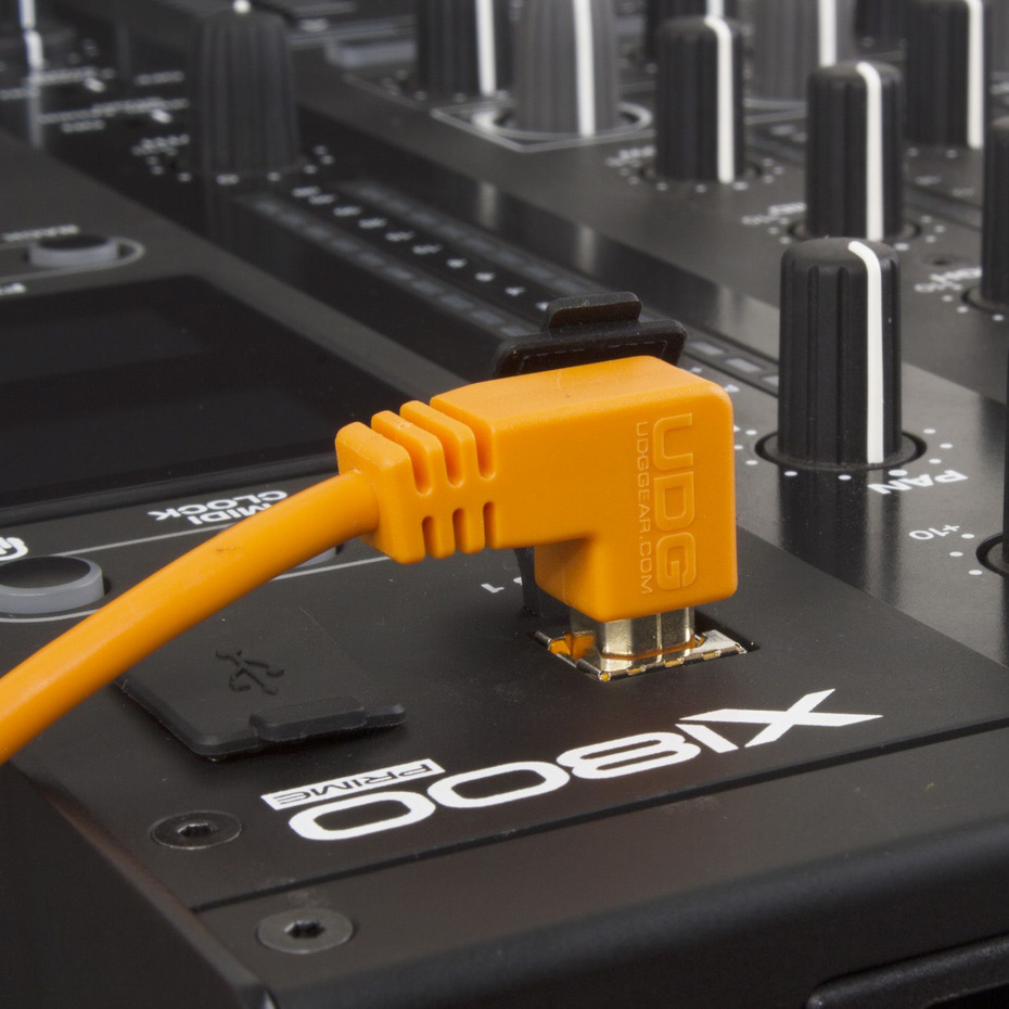 UDG Ultimate Audio Cable USB 2.0 A-B Orange Angled