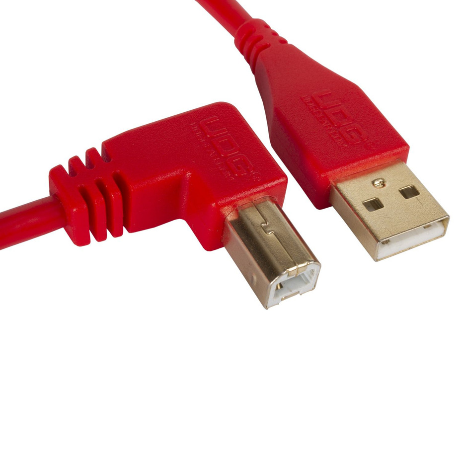 UDG Ultimate Audio Cable USB 2.0 A-B Red Angled