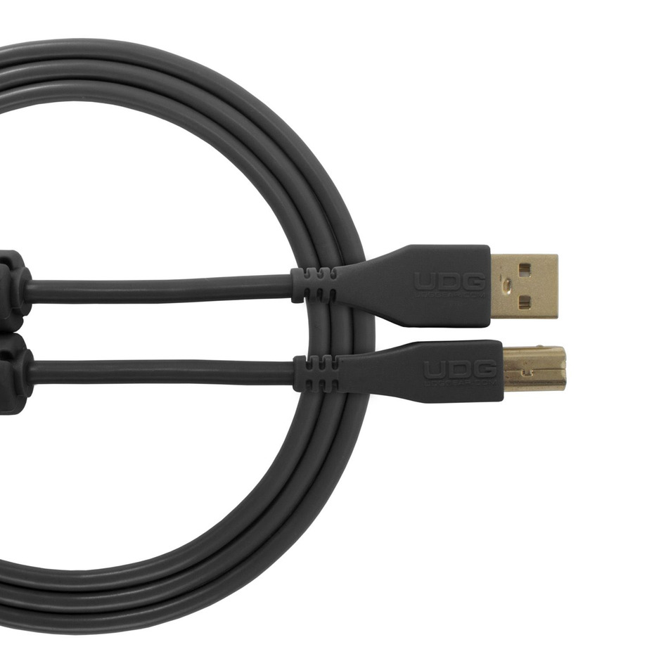 UDG Ultimate Audio Cable USB 2.0 A-B Black Straight