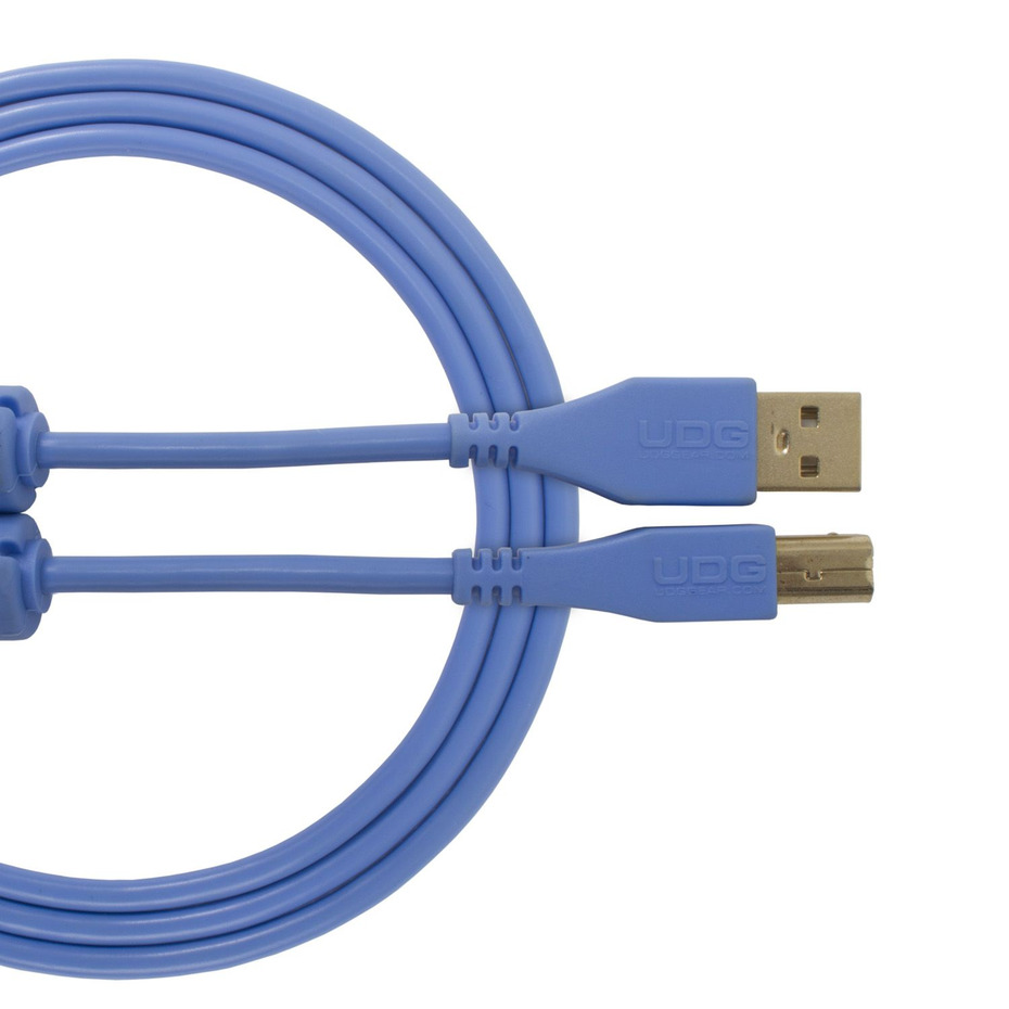 UDG Ultimate Audio Cable USB 2.0 A-B Blue Straight