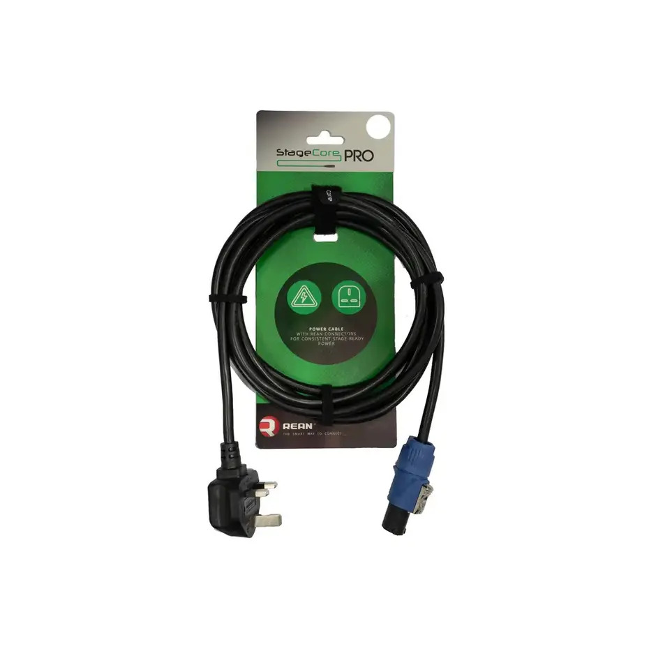 StageCore PRO PowerCon Twist Lock to UK Plug