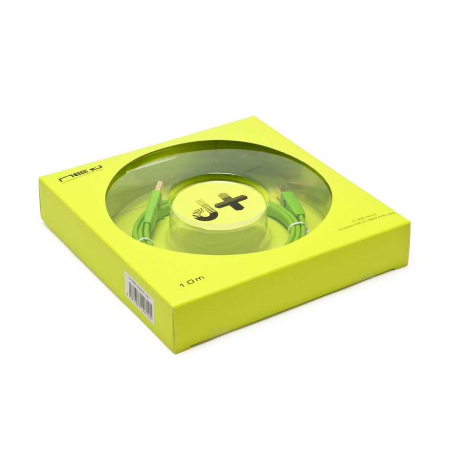 Oyaide NEO d+ USB Class B Green 1.0M