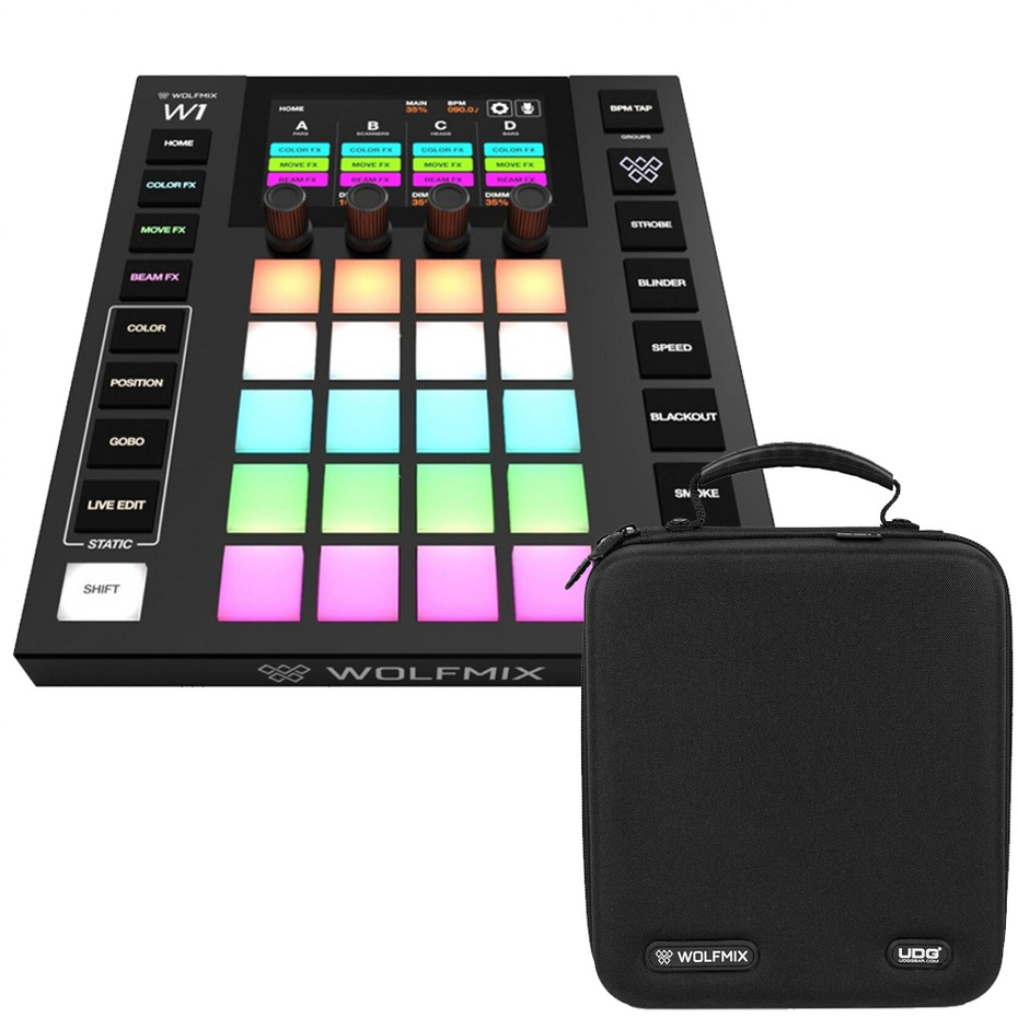 Wolfmix W1 MK2 & UDG Creator Wolfmix W1 Hardcase Black Bundle